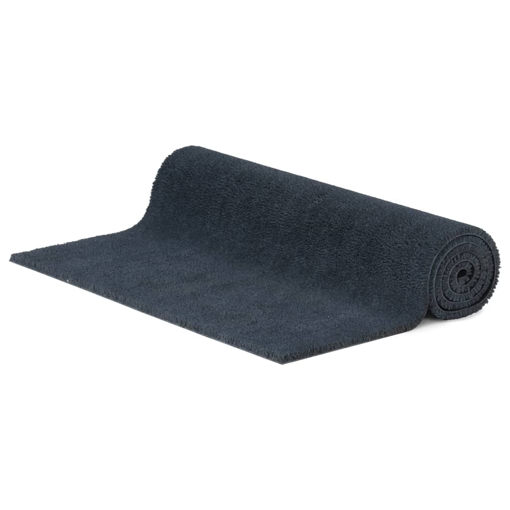 Dørmatte mørkegrå 100x200 cm tuftet kokosfiber