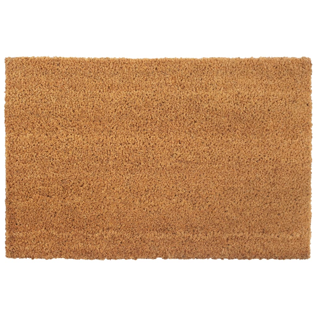 Dørmatte naturlig 50x80 cm tuftet kokosfiber