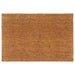 Dørmatte naturlig 60x90 cm tuftet kokosfiber