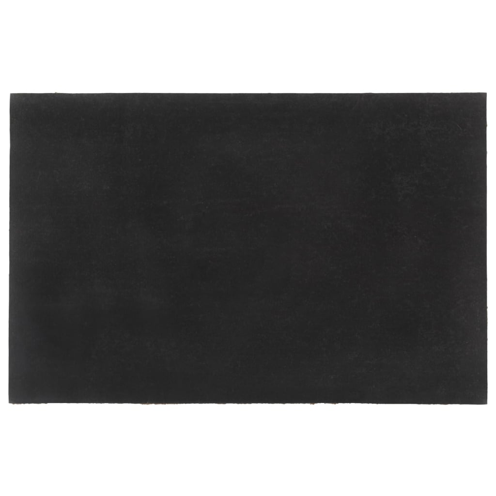 Dørmatte naturlig 65x100 cm tuftet kokosfiber
