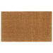 Dørmatte naturlig 90x150 cm tuftet kokosfiber