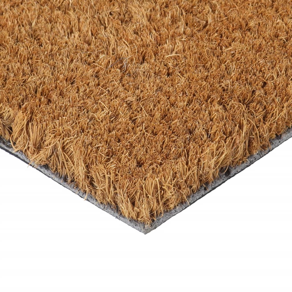 Dørmatte naturlig 40x60 cm tuftet kokosfiber