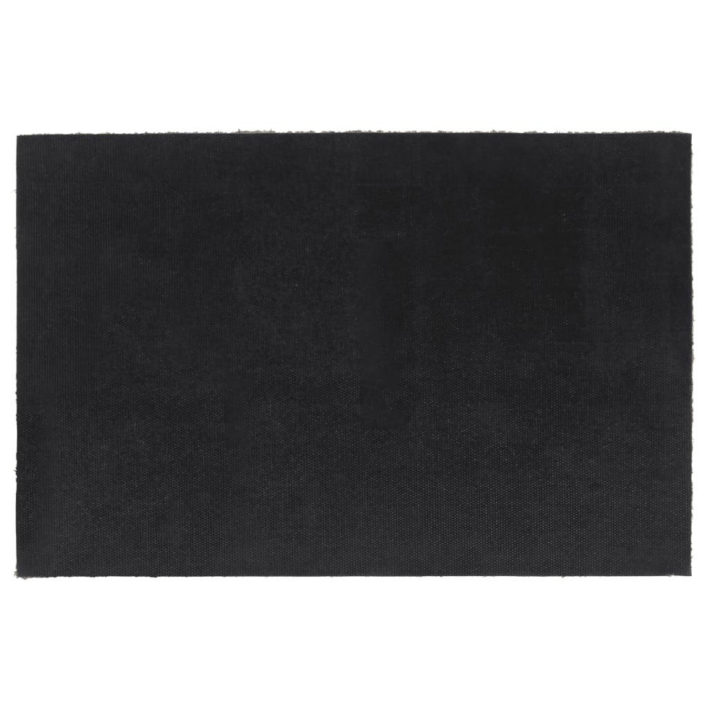 Dørmatte naturlig 40x60 cm tuftet kokosfiber