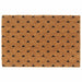 Dørmatte naturlig 40x60 cm tuftet kokosfiber