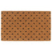 Dørmatte naturlig 45x75 cm tuftet kokosfiber