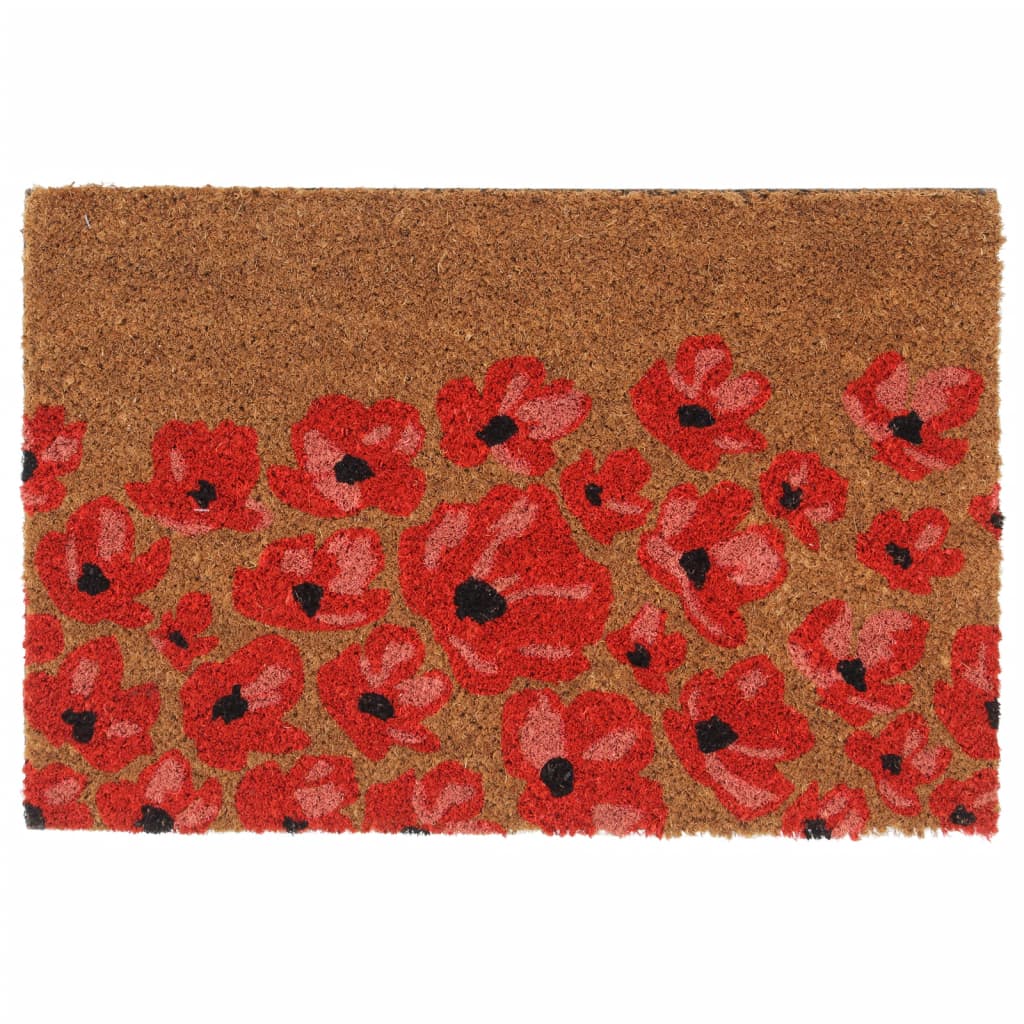Dørmatte naturlig 40x60 cm tuftet kokosfiber