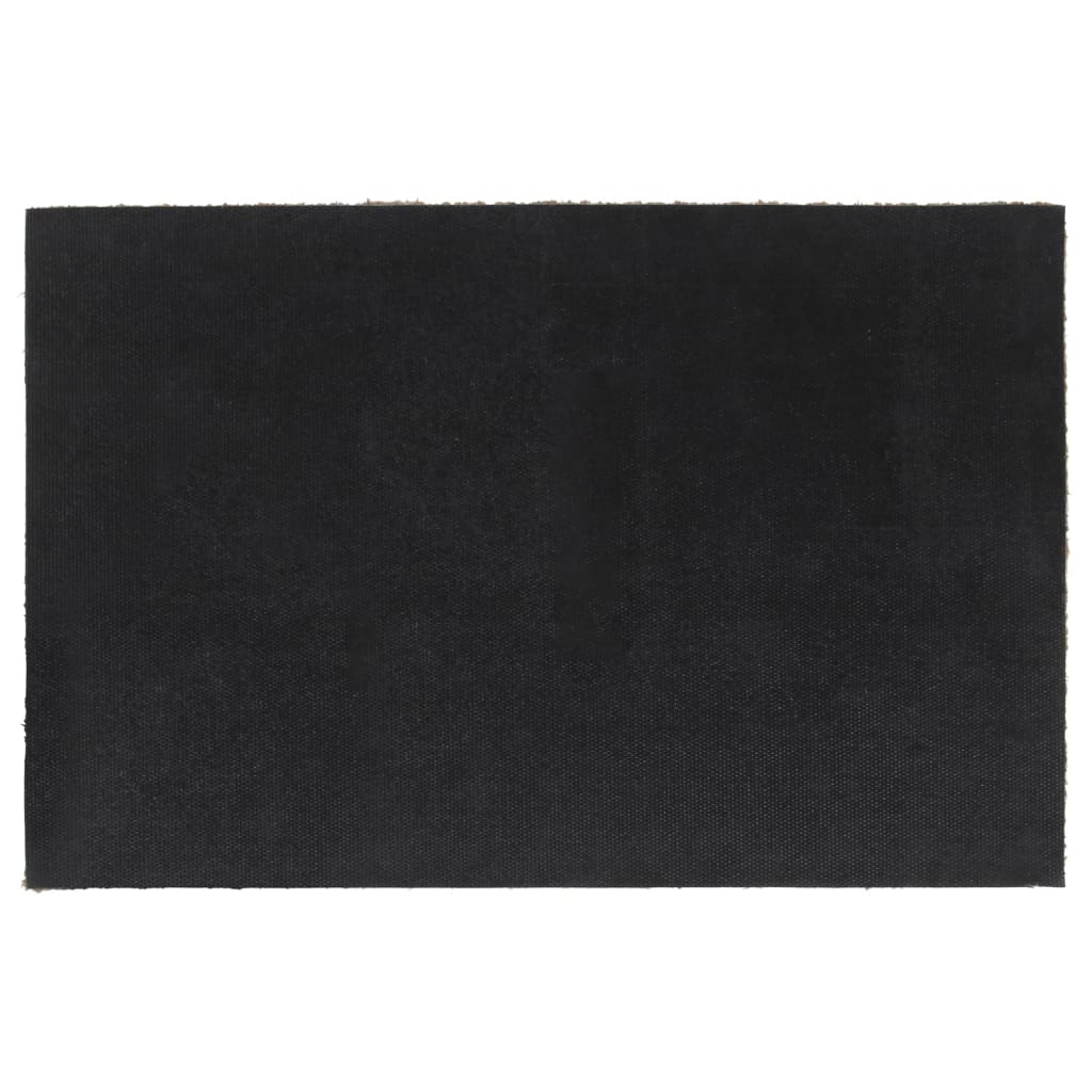 Dørmatte naturlig 40x60 cm tuftet kokosfiber