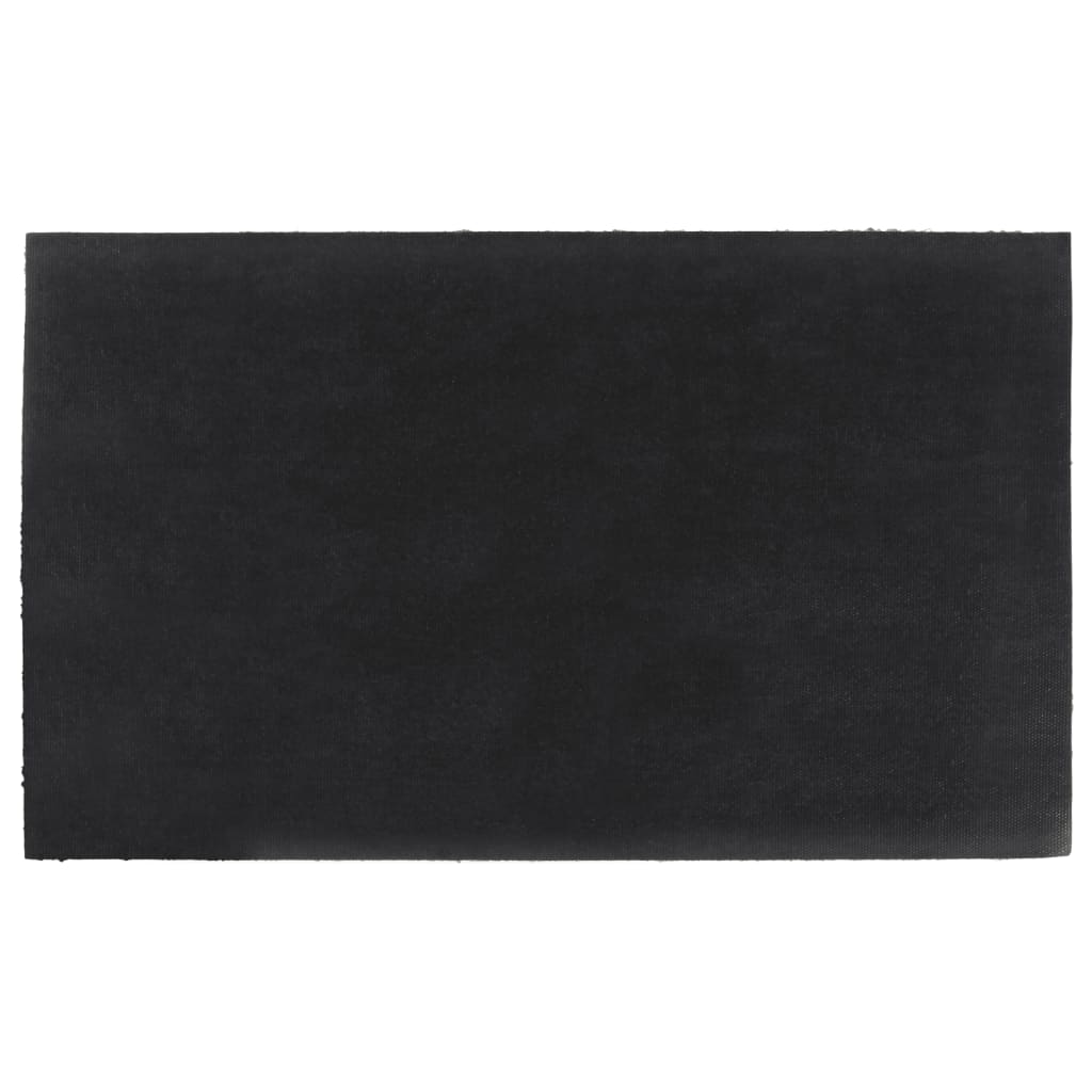 Dørmatte naturlig 45x75 cm tuftet kokosfiber