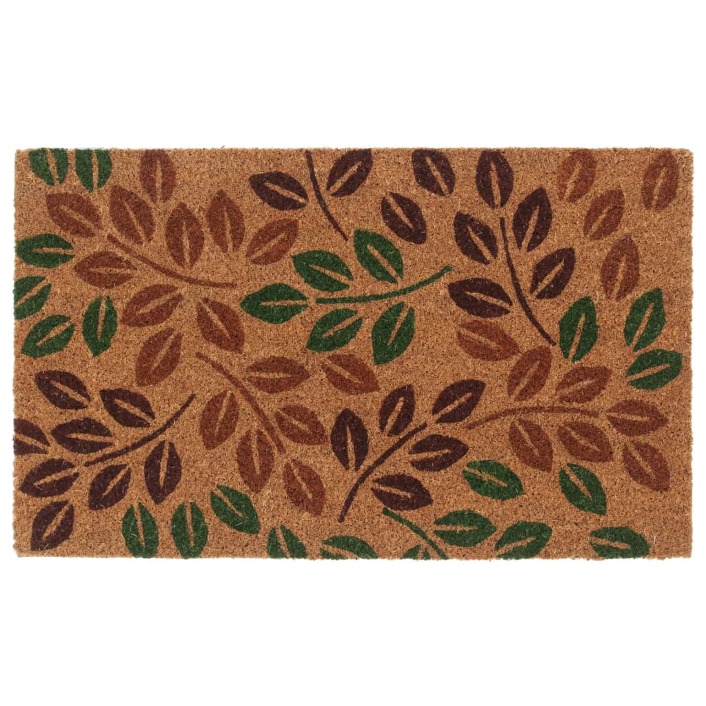Dørmatte naturlig 45x75 cm tuftet kokosfiber