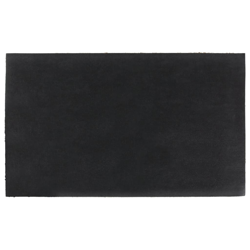 Dørmatte naturlig 45x75 cm tuftet kokosfiber