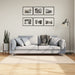 Teppe HUARTE kort luv mykt og vaskbart beige 120x170 cm