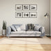 Teppe HUARTE kort luv mykt og vaskbart beige 140x200 cm