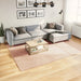 Teppe HUARTE kort luv mykt og vaskbart blush 200x280 cm
