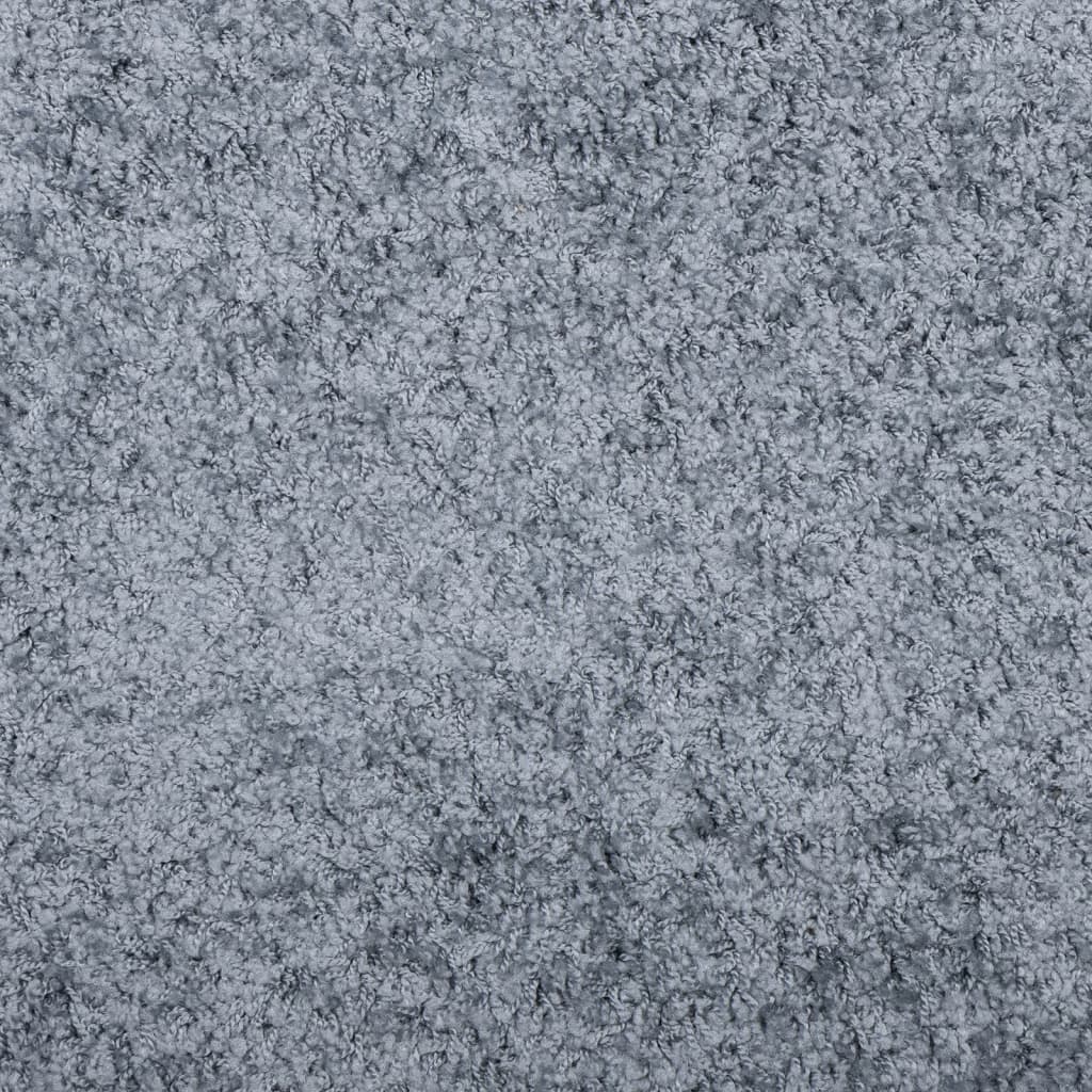 Tykt teppe PAMPLONA høy luv moderne blå 200x280 cm