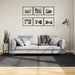 Rug IZA kort luv skandinavisk utseende antrasitt 160x230 cm