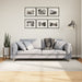 Rug IZA kort luv skandinavisk utseende krem 140x200 cm