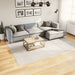 Rug IZA kort luv skandinavisk utseende krem 200x280 cm