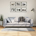 Rug IZA kort luv skandinavisk utseende grå 80x150 cm
