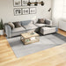 Rug IZA kort luv skandinavisk utseende grå 200x280 cm