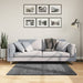 Teppe OVIEDO kort luv antrasitt 120x120 cm