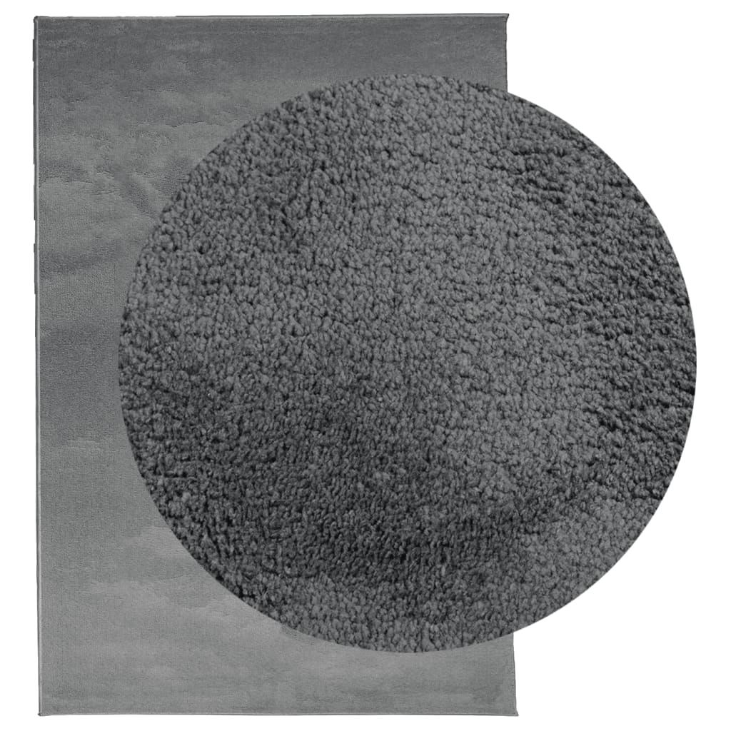 Teppe OVIEDO kort luv antrasitt 160x230 cm