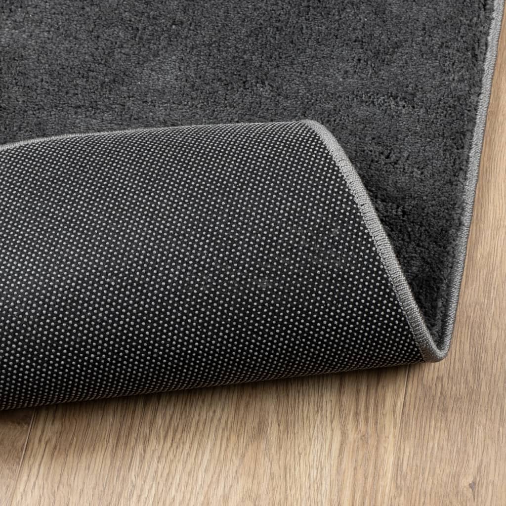 Teppe OVIEDO kort luv antrasitt 160x230 cm