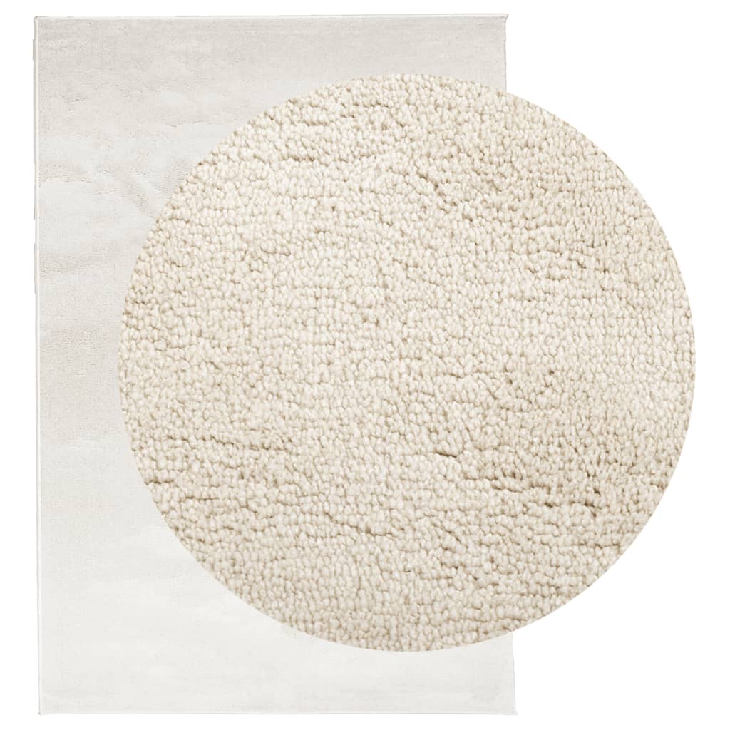 Teppe OVIEDO kort luv beige 160x230 cm