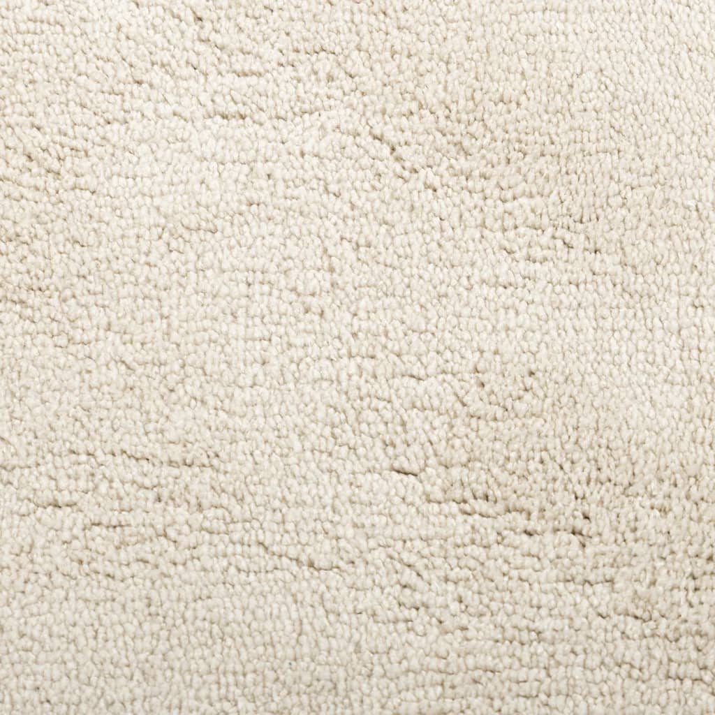Teppe OVIEDO kort luv beige 200x200 cm