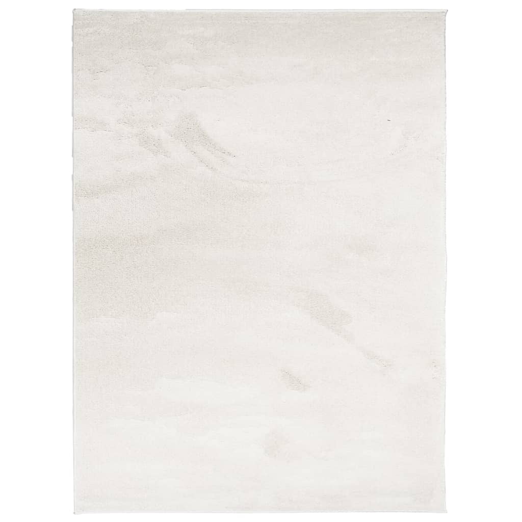 Teppe OVIEDO kort luv beige 240x340 cm
