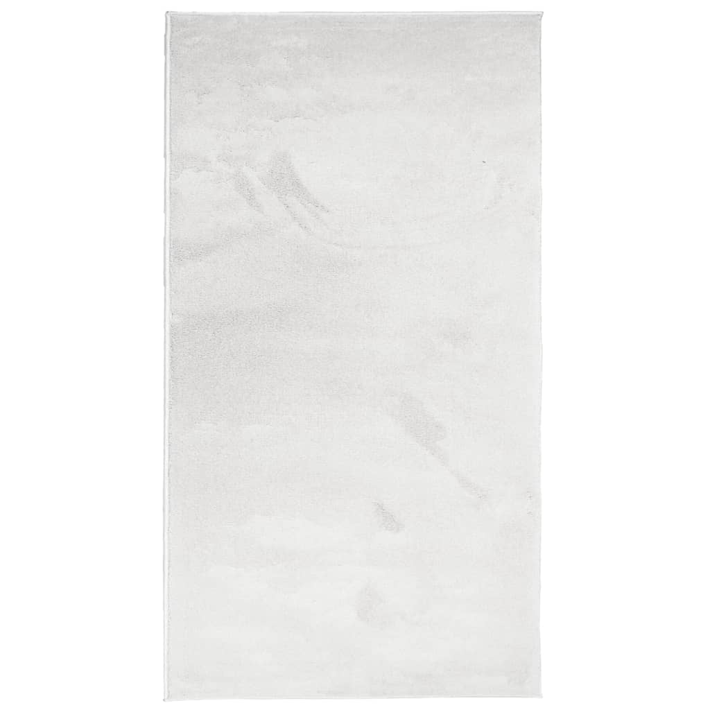 Teppe OVIEDO kort luv grå 60x110 cm