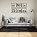 Teppe OVIEDO kort luv svart 140x200 cm