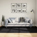 Teppe OVIEDO kort luv svart 160x230 cm