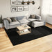 Teppe OVIEDO kort luv svart 200x280 cm