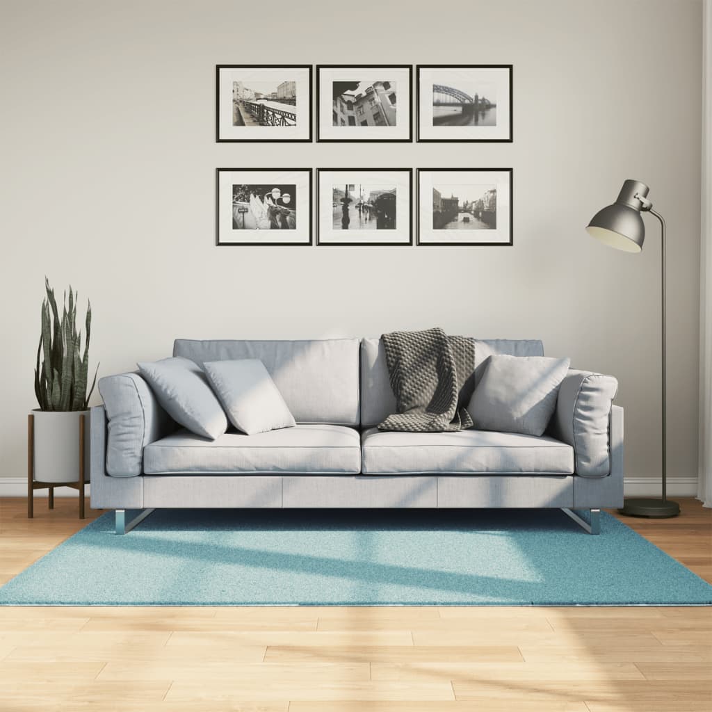 Teppe OVIEDO kort luv grønn 120x170 cm