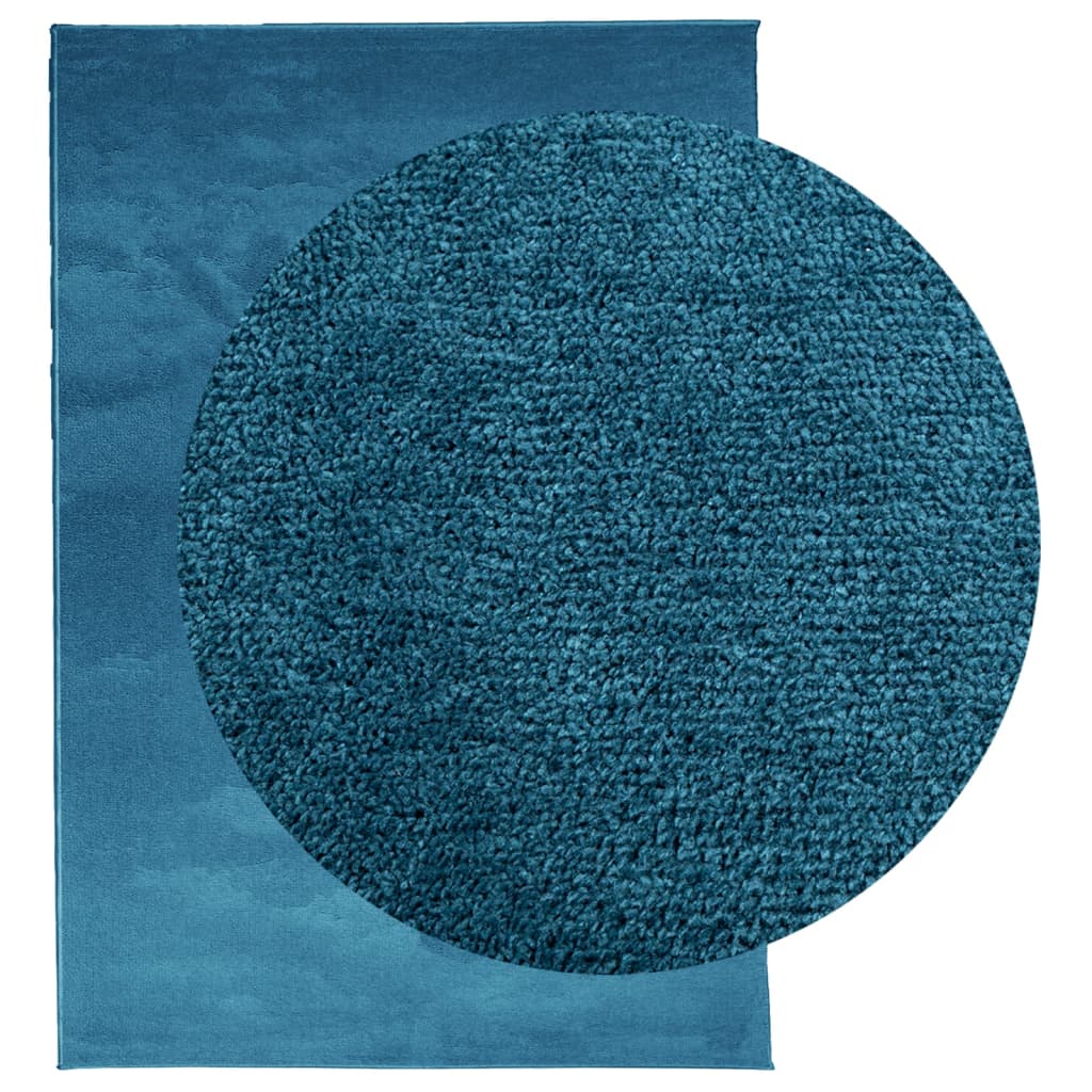 Teppe OVIEDO kort luv turkis 160x230 cm