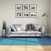 Teppe OVIEDO kort luv turkis 160x230 cm