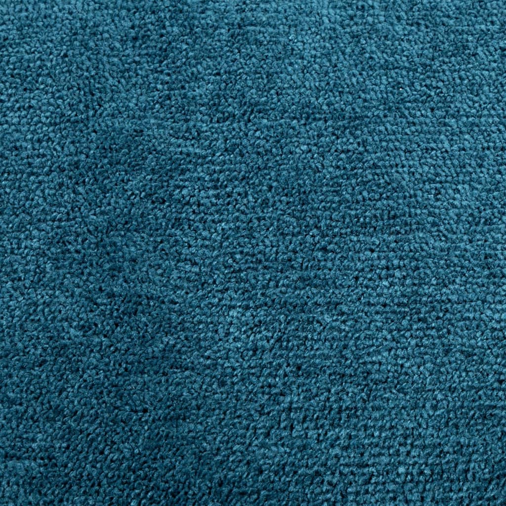 Teppe OVIEDO kort luv turkis 240x240 cm