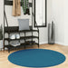 Teppe OVIEDO kort luv turkis Ø 120 cm