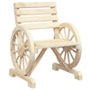 Utestoler 4 stk heltre gran