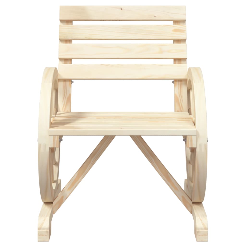 Utestoler 4 stk heltre gran