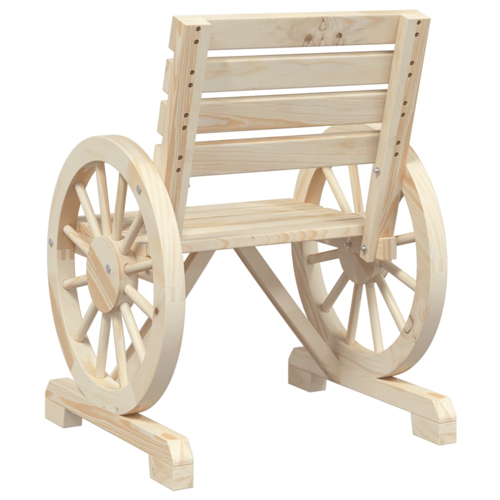 Utestoler 4 stk heltre gran
