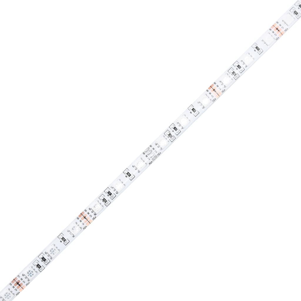 Sengeramme med hodegavl og LED-lys betonggrå 90x190 cm