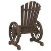 Adirondack hagestoler 2 stk heltre gran