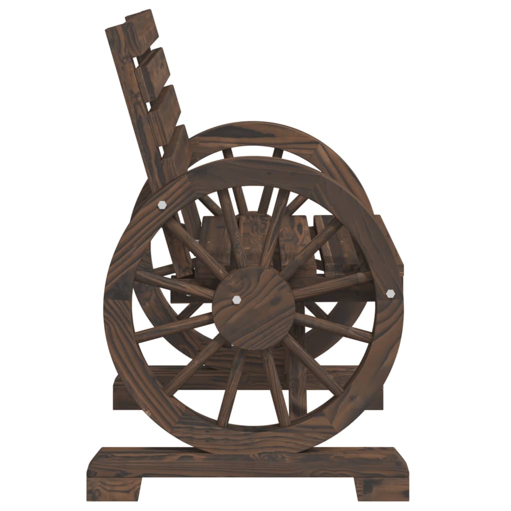 Hagestoler 2 stk 58x58x78,5 cm heltre gran