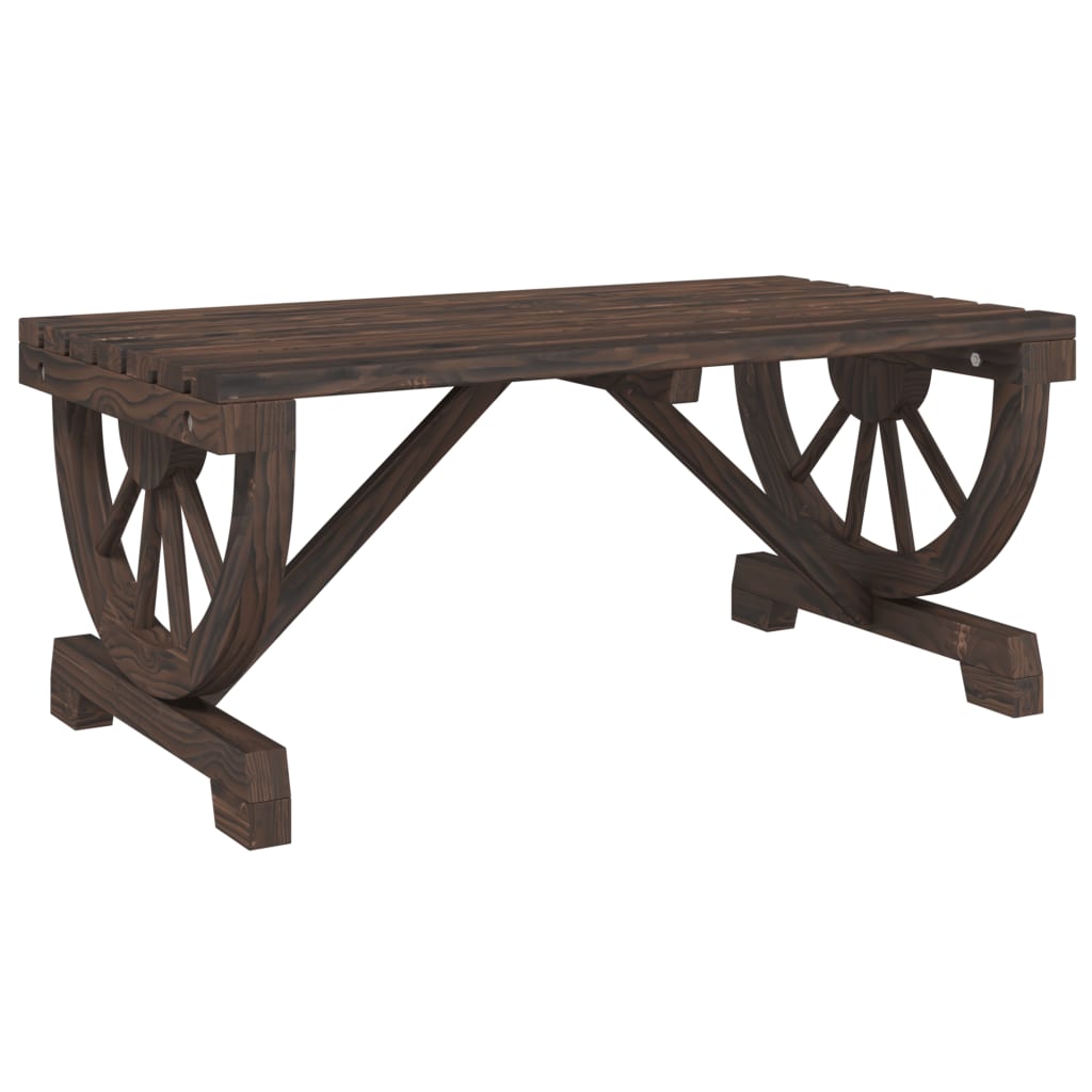 Salongbord for hage 90x50x40 cm heltre gran
