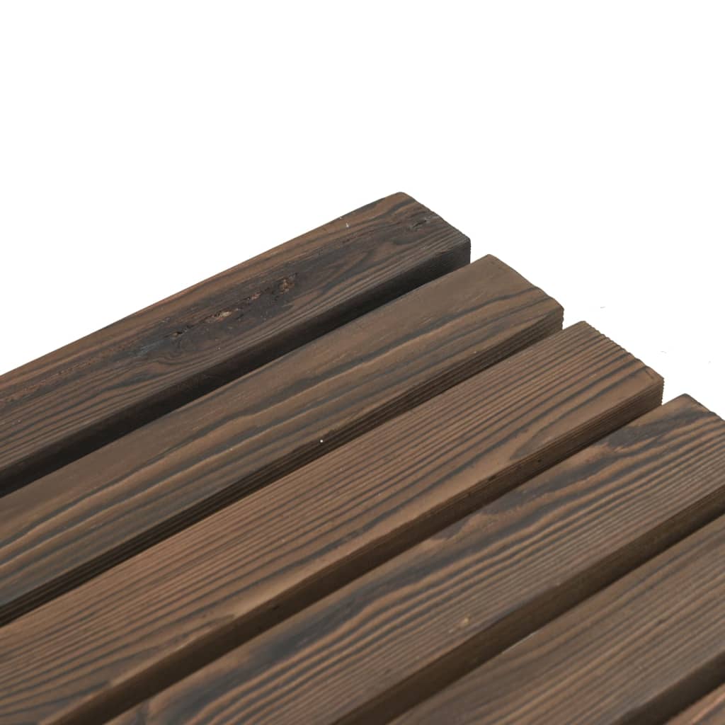 Hagefotskammel 40x36,5x38,5 cm heltre gran