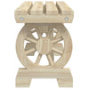 Hagebenk 115 cm heltre gran