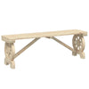 Hagebenk 115 cm heltre gran