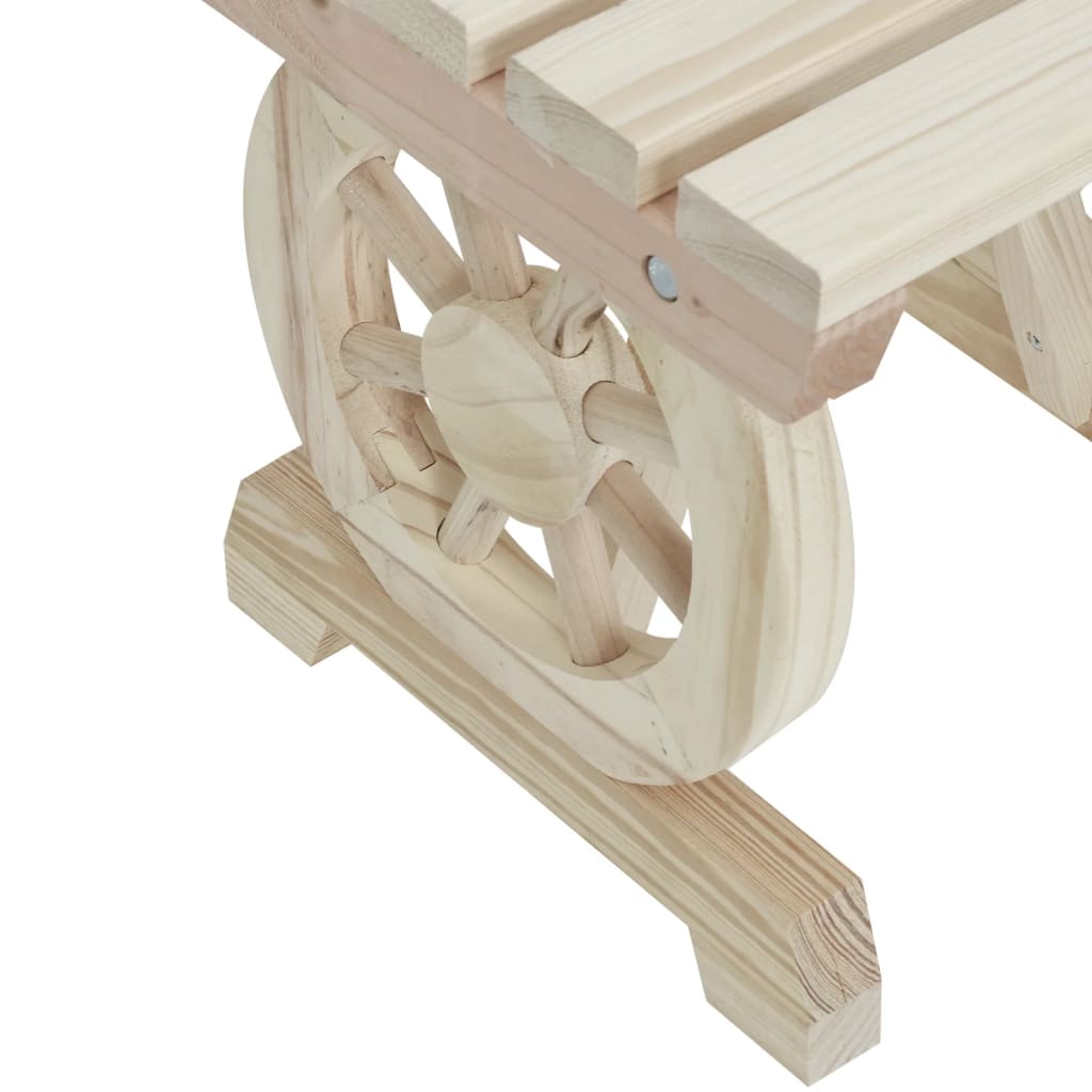 Hagebenk 115 cm heltre gran
