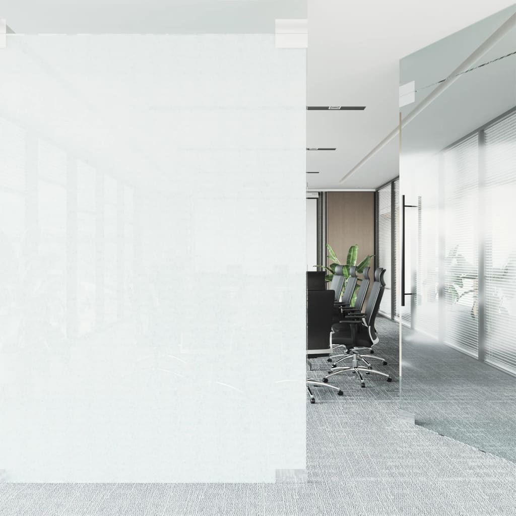 Vindusfilm frostet grå 45x2000 cm PVC